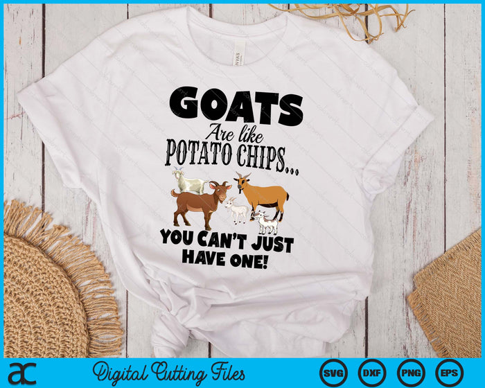 Farm Apparel Meme Pun Funny Goat SVG PNG Digital Printable Files