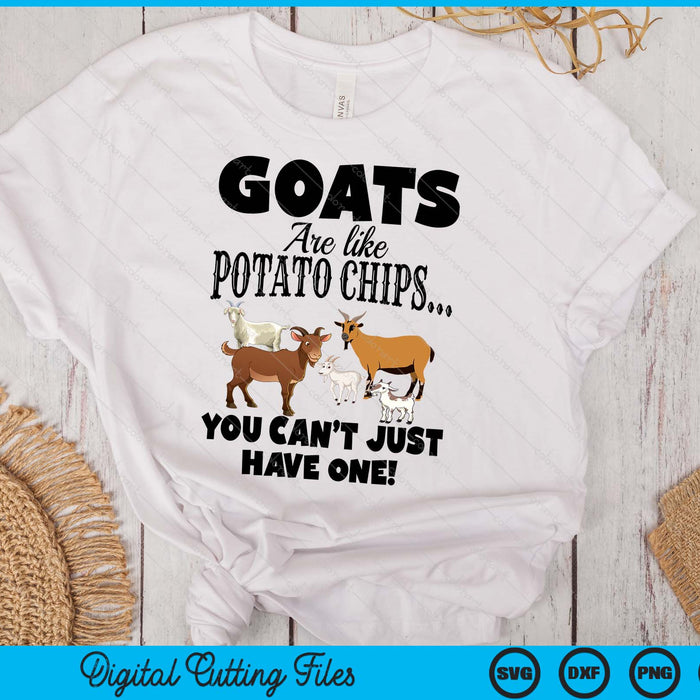 Farm Apparel Meme Pun Funny Goat SVG PNG Digital Printable Files