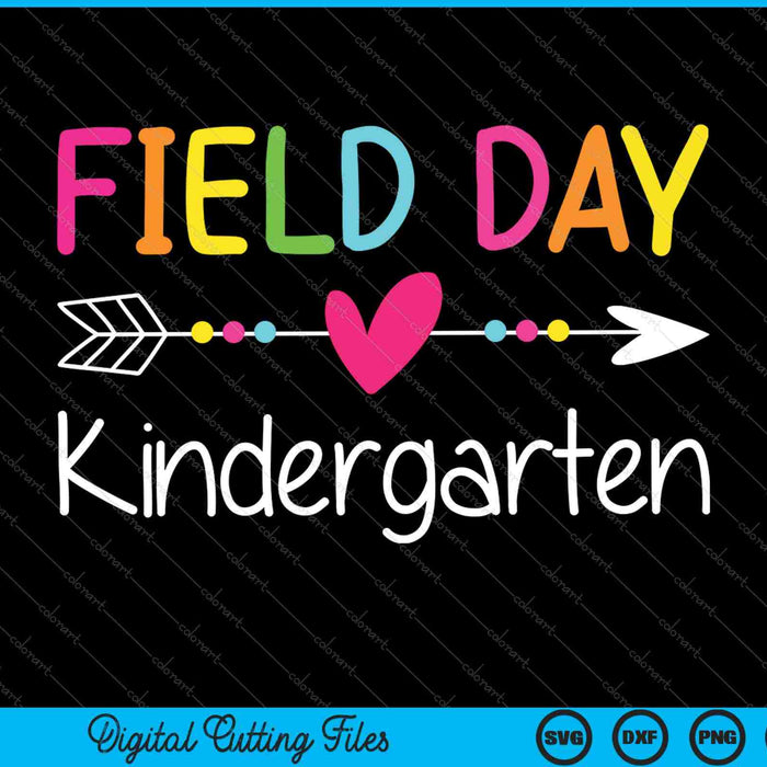 Field Day Kindergarten Shirt For Teacher Kids Field Day 2023 SVG PNG Cutting Printable Files