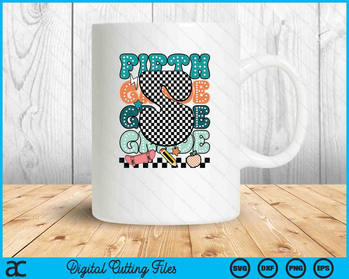 Fifth Grade Back To School For Boys SVG PNG Digital Printable Files Fifth Grade Back To School For Boys SVG PNG Digital Printable Files