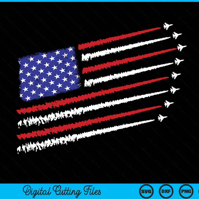 Fighter Jets With American Flag 4th of July SVG PNG Digital Cutting Files Fighter Jets With American Flag 4th of July SVG PNG Digital Cutting Files