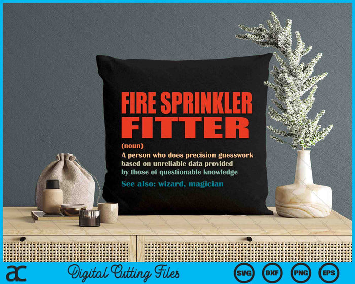 Fire Sprinkler Fitter Vintage Definition Wizard Magician SVG PNG Digital Printable Files Fire Sprinkler Fitter Vintage Definition Wizard Magician SVG PNG Digital Printable Files