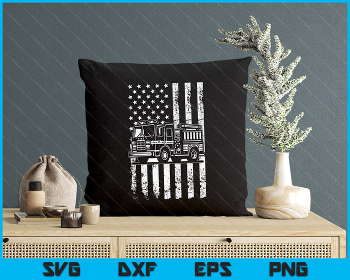 Fireman American Flag Thin Red Line Firefighter SVG PNG Digital Cutting File Fireman American Flag Thin Red Line Firefighter SVG PNG Digital Cutting File