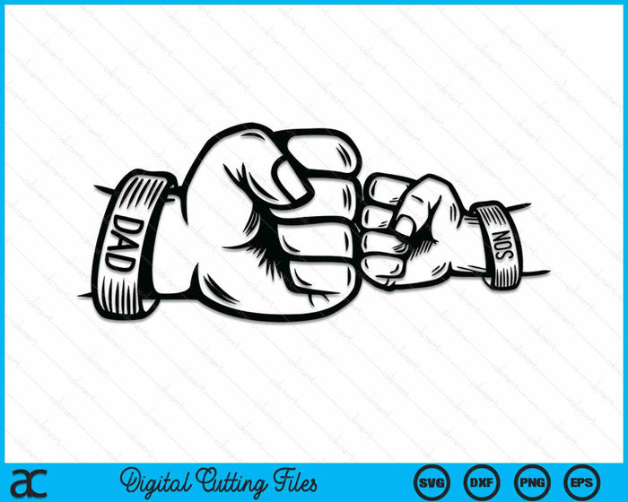 First Bump Father Son First Bump Gift For Dad SVG PNG Digital Cutting Files First Bump Father Son First Bump Gift For Dad SVG PNG Digital Cutting Files