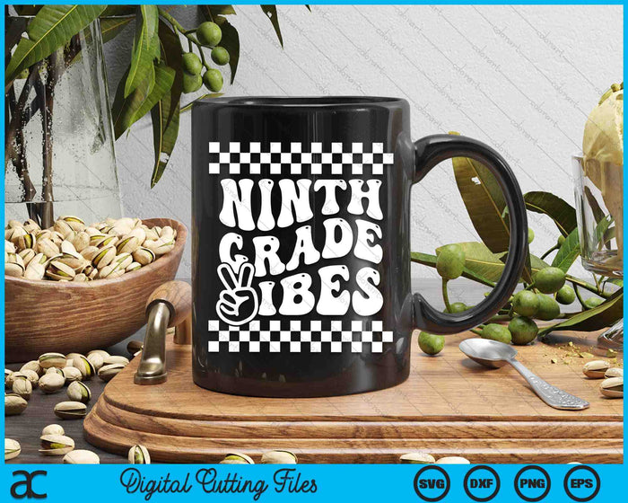 First Day Of Ninth Grade Vibes Girls Back To School Boys SVG PNG Digital Cutting Files First Day Of Ninth Grade Vibes Girls Back To School Boys SVG PNG Digital Cutting Files