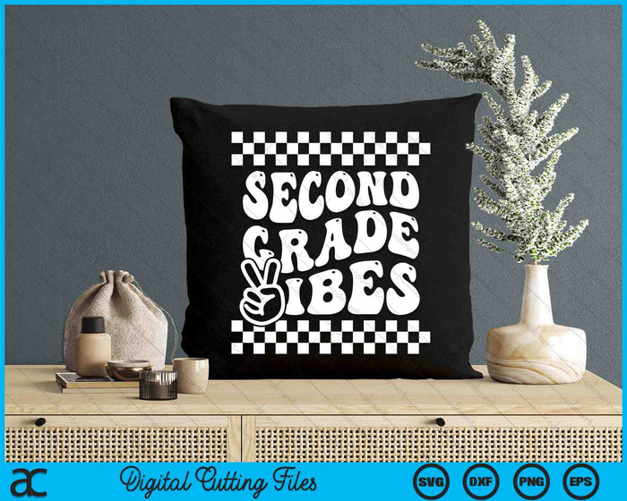 First Day Of Second Grade Vibes Girls Back To School Boys SVG PNG Digital Cutting Files First Day Of Second Grade Vibes Girls Back To School Boys SVG PNG Digital Cutting Files