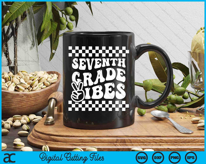 First Day Of Seventh Grade Vibes Girls Back To School Boys SVG PNG Digital Cutting Files First Day Of Seventh Grade Vibes Girls Back To School Boys SVG PNG Digital Cutting Files