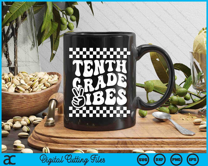 First Day Of Tenth Grade Vibes Girls Back To School Boys SVG PNG Digital Cutting Files First Day Of Tenth Grade Vibes Girls Back To School Boys SVG PNG Digital Cutting Files