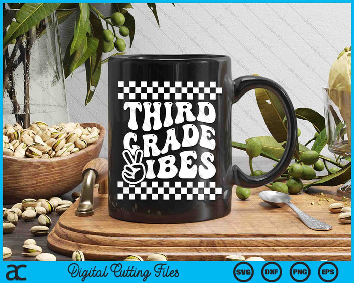 First Day Of Third Grade Vibes Girls Back To School Boys SVG PNG Digital Cutting Files First Day Of Third Grade Vibes Girls Back To School Boys SVG PNG Digital Cutting Files