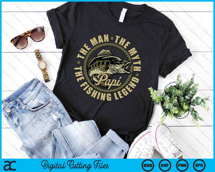Fishing For Papi Father Day Fishing SVG PNG Digital Cutting File Fishing For Papi Father Day Fishing SVG PNG Digital Cutting File