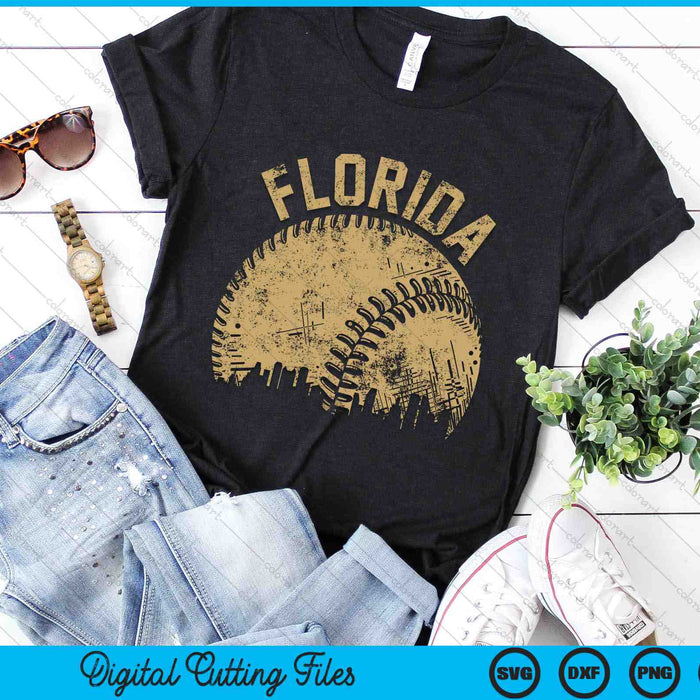 Florida Baseball Skyline Player Coach Fan SVG PNG Digital Printable Files Florida Baseball Skyline Player Coach Fan SVG PNG Digital Printable Files