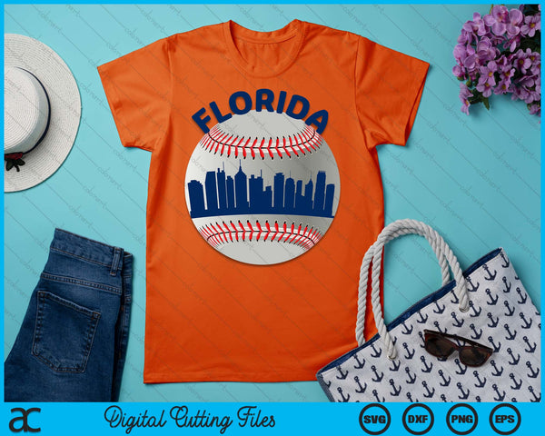 Florida Baseball Team Fans of Space City SVG PNG Cutting Printable Files