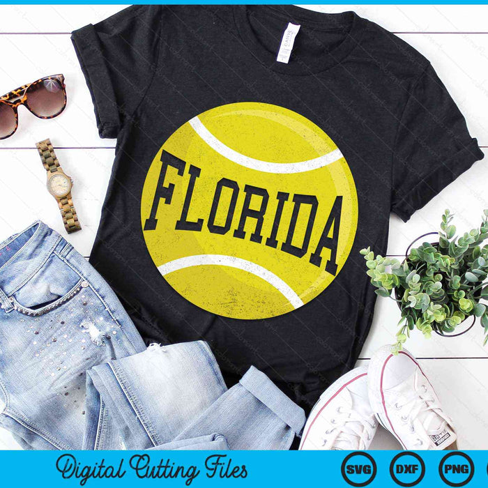 Florida Tennis Fan SVG PNG Digital Cutting Files Florida Tennis Fan SVG PNG Digital Cutting Files