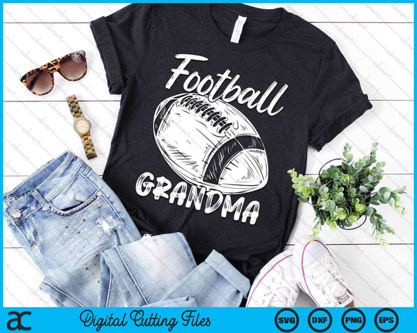Football Grandma Women Family Matching Players SVG PNG Digital Cutting Files