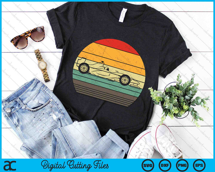 Formula Race Car Sunset Retro Driver Racing SVG PNG Digital Cutting Files Formula Race Car Sunset Retro Driver Racing SVG PNG Digital Cutting Files