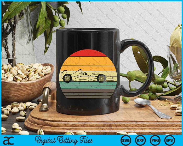 Formula Race Car Sunset Retro Driver Racing SVG PNG Digital Cutting Files Formula Race Car Sunset Retro Driver Racing SVG PNG Digital Cutting Files