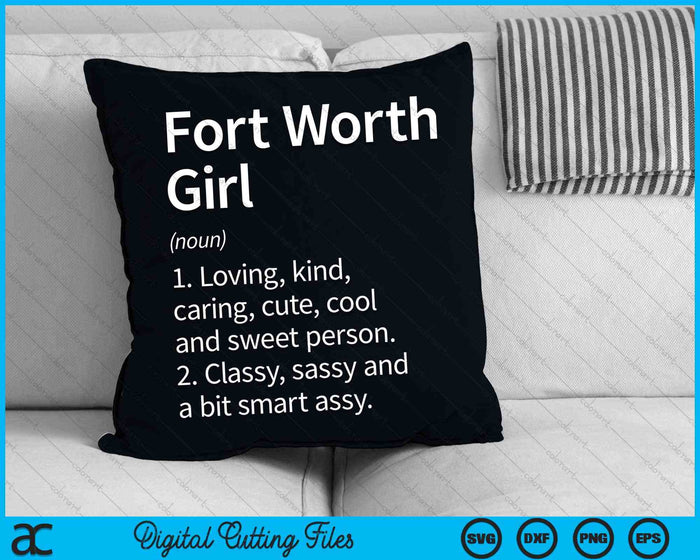 Fort Worth Girl TX Texas Home Roots SVG PNG Archivo de corte digital Fort Worth Girl TX Texas Home Roots SVG PNG Archivo de corte digital