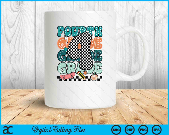 Fourth Grade Back To School For Boys SVG PNG Digital Printable Files Fourth Grade Back To School For Boys SVG PNG Digital Printable Files