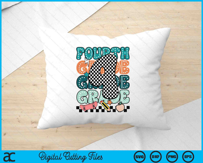 Fourth Grade Back To School For Boys SVG PNG Digital Printable Files Fourth Grade Back To School For Boys SVG PNG Digital Printable Files