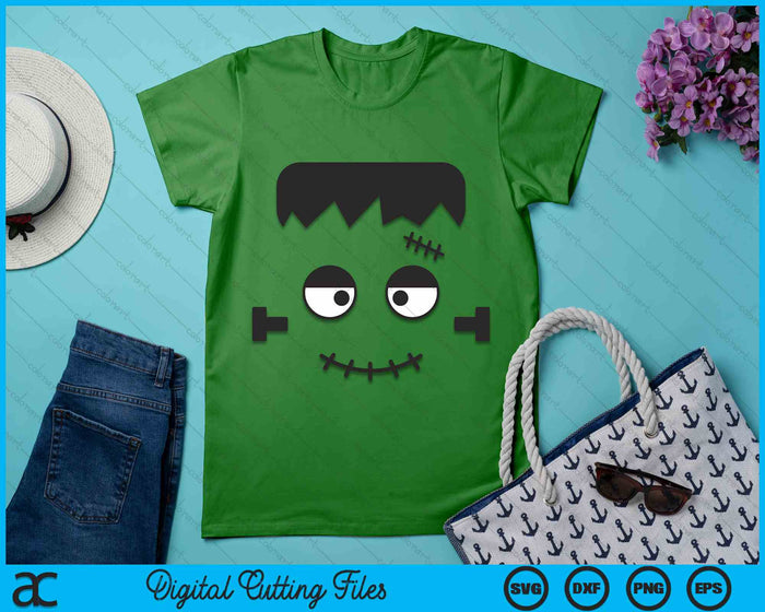 Frankenstein Monster Halloween Costume SVG PNG Digital Cutting File Frankenstein Monster Halloween Costume SVG PNG Digital Cutting File