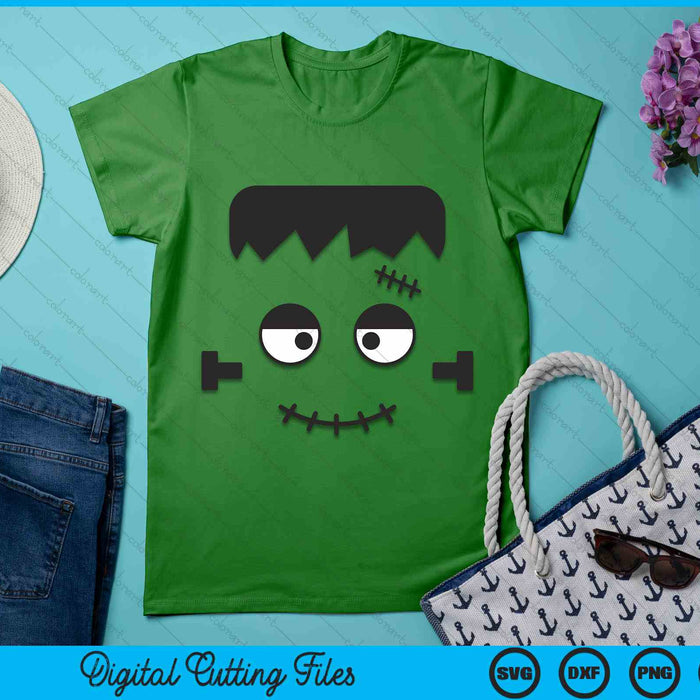 Frankenstein Monster Halloween Costume SVG PNG Digital Cutting File Frankenstein Monster Halloween Costume SVG PNG Digital Cutting File