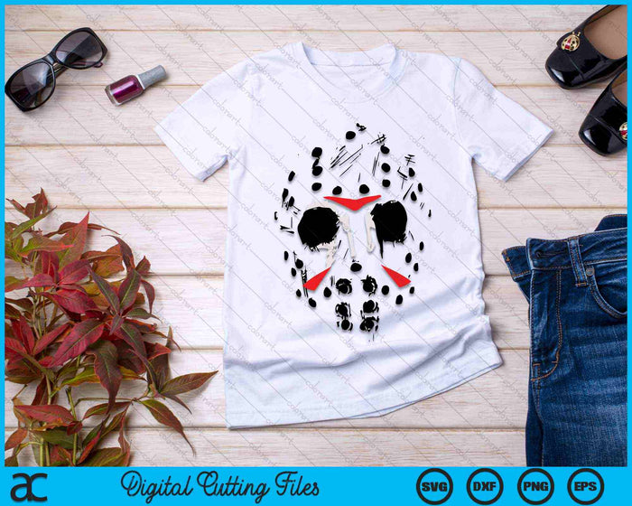 Friday 13th Jason Hockey Mask Halloween SVG PNG Digital Cutting Files Friday 13th Jason Hockey Mask Halloween SVG PNG Digital Cutting Files