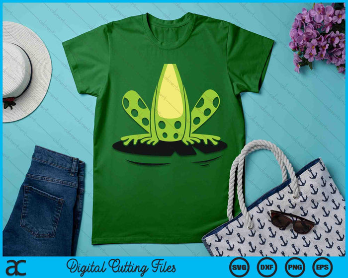 Frog Body Costume Cute Easy Reptile Halloween SVG PNG Digital Cutting Files Frog Body Costume Cute Easy Reptile Halloween SVG PNG Digital Cutting Files