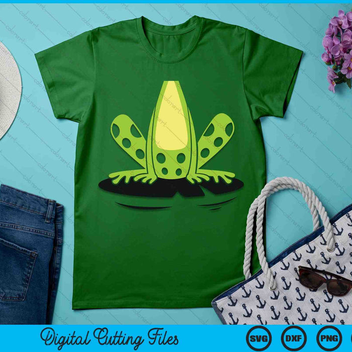 Frog Body Costume Cute Easy Reptile Halloween SVG PNG Digital Cutting Files Frog Body Costume Cute Easy Reptile Halloween SVG PNG Digital Cutting Files