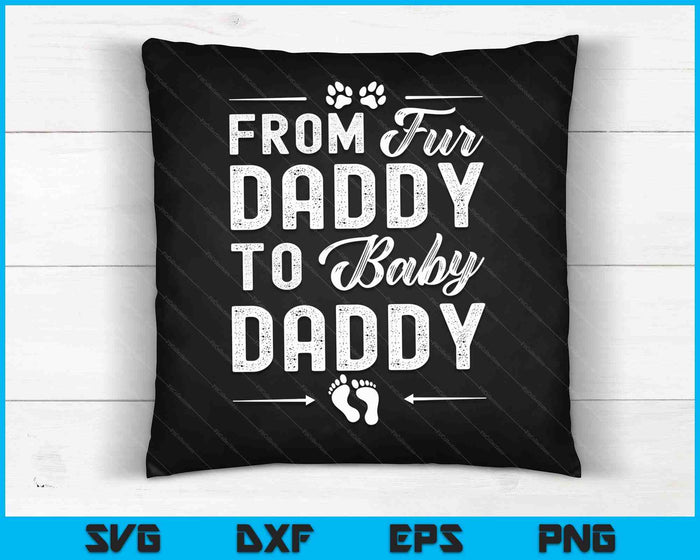 Van bont papa tot baby papa - hond papa zwangerschap SVG PNG digitale snijbestanden Van bont papa tot baby papa - hond papa zwangerschap SVG PNG digitale snijbestanden