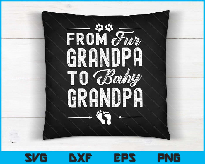 Van bont opa tot baby opa - hond opa zwangerschap SVG PNG digitale snijbestanden Van bont opa tot baby opa - hond opa zwangerschap SVG PNG digitale snijbestanden