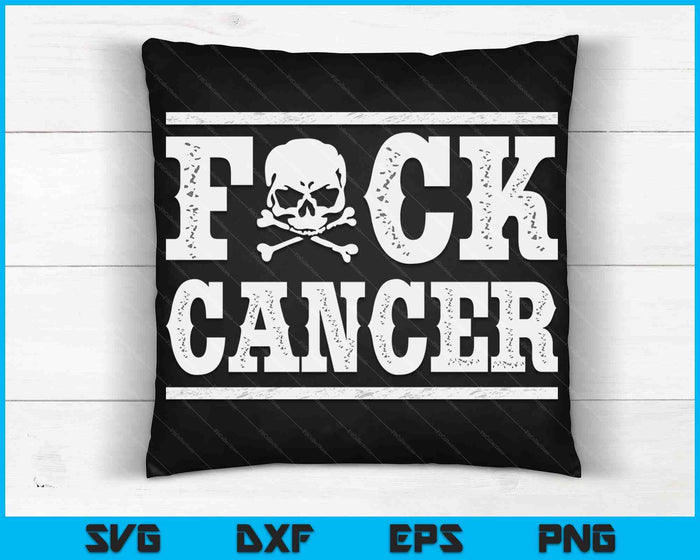 Joder cáncer cráneo y tibias cruzadas esqueleto cáncer de mama SVG PNG archivos de corte digital Joder cáncer cráneo y tibias cruzadas esqueleto cáncer de mama SVG PNG archivos de corte digital