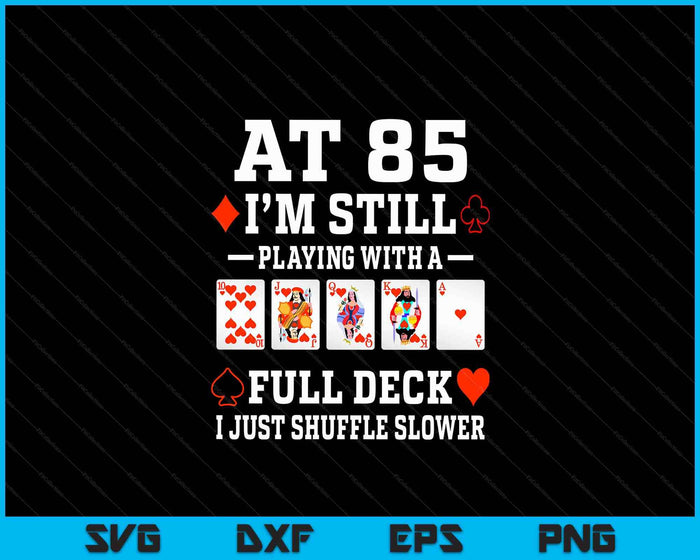Funny 85th Birthday Gift 85 Year Old Cards SVG PNG Digital Cutting Files Funny 85th Birthday Gift 85 Year Old Cards SVG PNG Digital Cutting Files