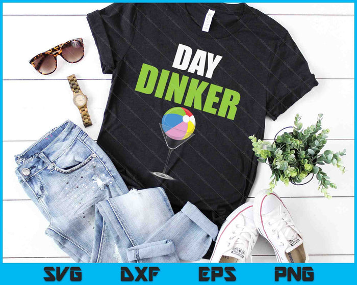 Beach Ball Day Dinker SVG PNG Digital Cutting Files Beach Ball Day Dinker SVG PNG Digital Cutting Files