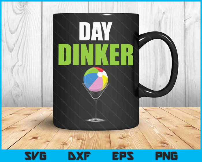 Beach Ball Day Dinker SVG PNG Digital Cutting Files Beach Ball Day Dinker SVG PNG Digital Cutting Files