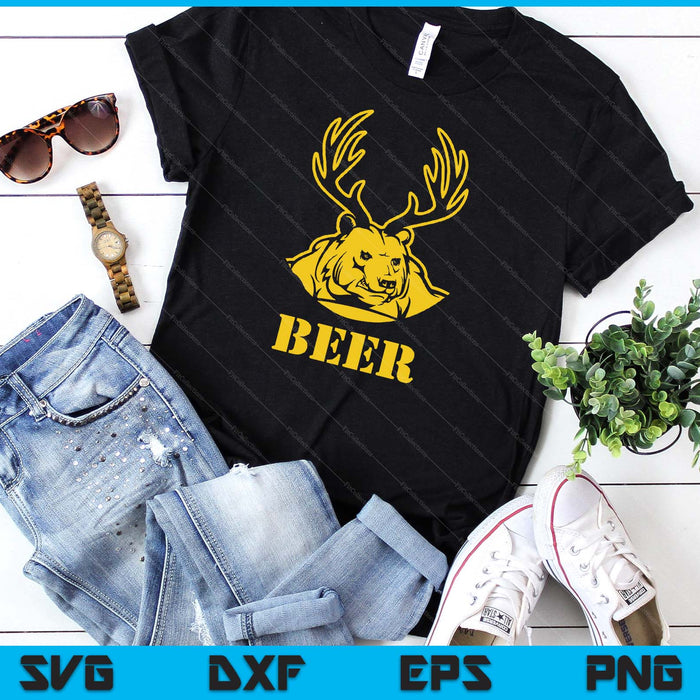 Bear Plus Deer Equals Beer Deer Hunting Usa Hunter SVG PNG Digital Cutting Files Bear Plus Deer Equals Beer Deer Hunting Usa Hunter SVG PNG Digital Cutting Files