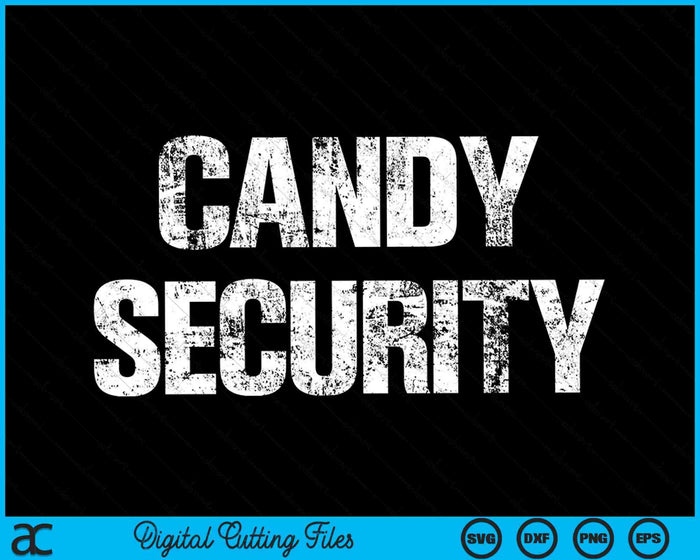 Candy Security Lazy Halloween Costume SVG PNG Digital Cutting Files Candy Security Lazy Halloween Costume SVG PNG Digital Cutting Files