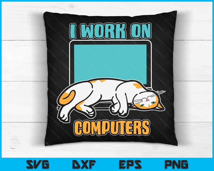 Funny Cats and Computers Halloween Kitty for pet lovers SVG PNG Cutting Printable Files Funny Cats and Computers Halloween Kitty for pet lovers SVG PNG Cutting Printable Files