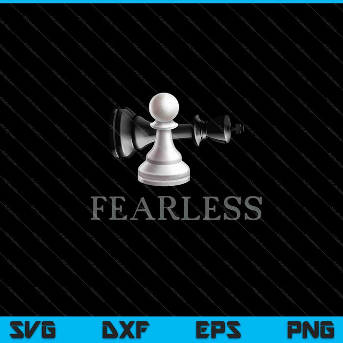 Funny Chess Fearless SVG PNG Cutting Printable Files Funny Chess Fearless SVG PNG Cutting Printable Files