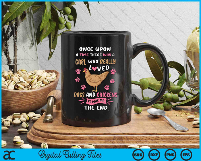 Funny Chicken Dog Lover For Women Girls Farmer SVG PNG Digital Cutting File Funny Chicken Dog Lover For Women Girls Farmer SVG PNG Digital Cutting File