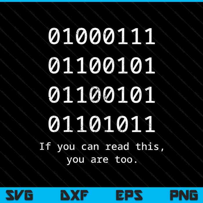 Funny Computer Binary Code Programmer SVG PNG Cutting Printable Files Funny Computer Binary Code Programmer SVG PNG Cutting Printable Files