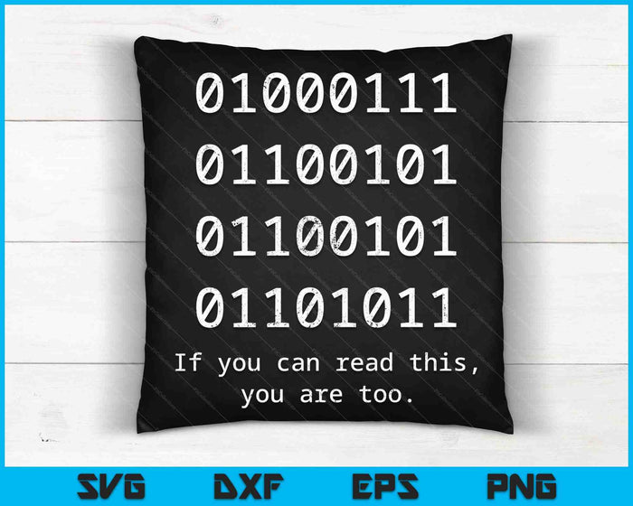 Funny Computer Binary Code Programmer SVG PNG Cutting Printable Files Funny Computer Binary Code Programmer SVG PNG Cutting Printable Files