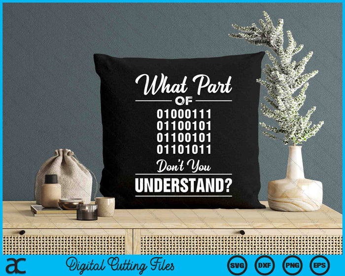Funny Computer Binary Code Programmer Developer Geek SVG PNG Digital Cutting Files Funny Computer Binary Code Programmer Developer Geek SVG PNG Digital Cutting Files