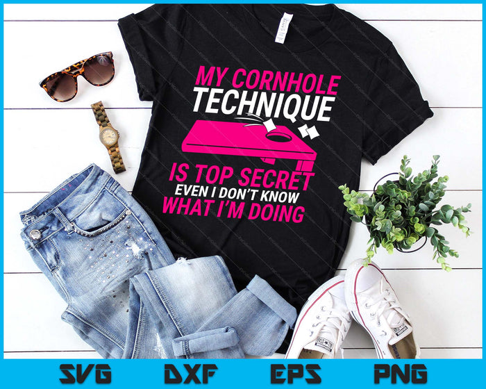 Funny Cornhole Women Cornhole Player SVG PNG Digital Printable Files Funny Cornhole Women Cornhole Player SVG PNG Digital Printable Files
