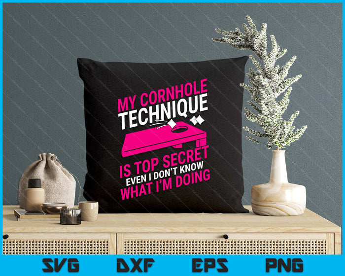 Funny Cornhole Women Cornhole Player SVG PNG Digital Printable Files Funny Cornhole Women Cornhole Player SVG PNG Digital Printable Files