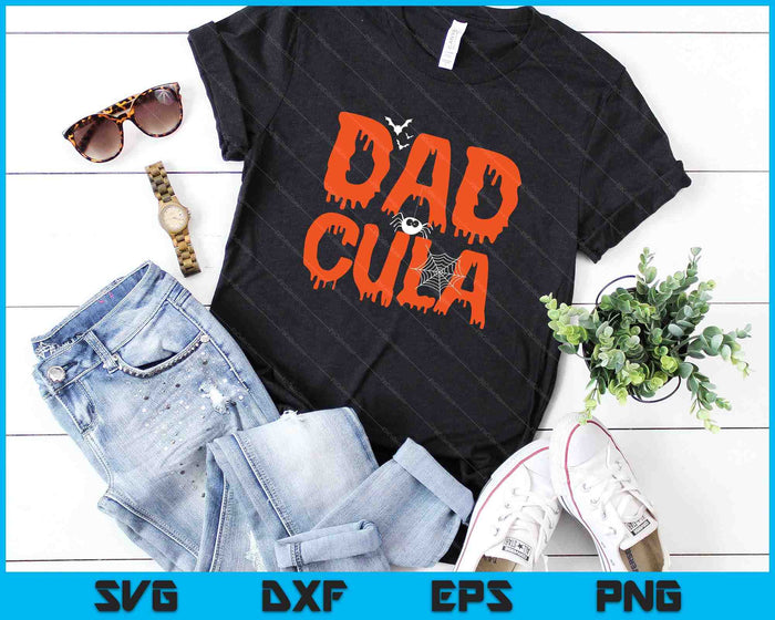 Funny Dadcula Halloween Dad Dracula Costume SVG PNG Digital Cutting Files Funny Dadcula Halloween Dad Dracula Costume SVG PNG Digital Cutting Files