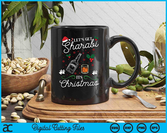 Funny Desi Indian Punjabi Lets Get Sharabi It's Christmas SVG PNG Digital Printable Files Funny Desi Indian Punjabi Lets Get Sharabi It's Christmas SVG PNG Digital Printable Files