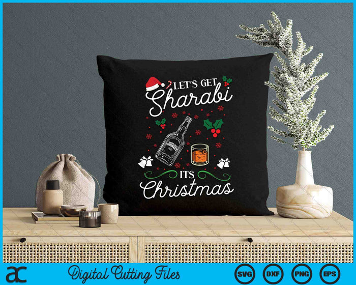 Funny Desi Indian Punjabi Lets Get Sharabi It's Christmas SVG PNG Digital Printable Files Funny Desi Indian Punjabi Lets Get Sharabi It's Christmas SVG PNG Digital Printable Files