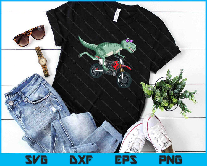 Funny Dino On Dirt Bike T-Rex Lover Rider Motorcycle Riding SVG PNG Cutting Printable Files Funny Dino On Dirt Bike T-Rex Lover Rider Motorcycle Riding SVG PNG Cutting Printable Files