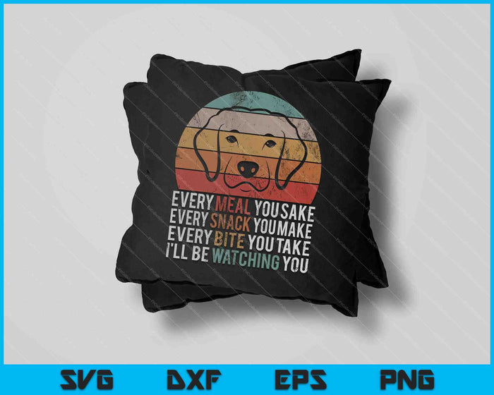 Funny Dog Retro I'll Be Watching You SVG PNG Cutting Printable Files Funny Dog Retro I'll Be Watching You SVG PNG Cutting Printable Files