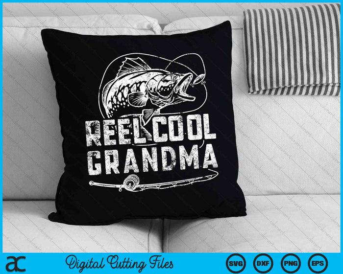 Funny Fisherman Reel Cool Grandma Fishing SVG PNG Cutting Printable Files Funny Fisherman Reel Cool Grandma Fishing SVG PNG Cutting Printable Files